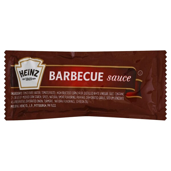 Salsa de Barbacoa Heinz en Paquete Individual de 12g, PK200 - 10013000533802