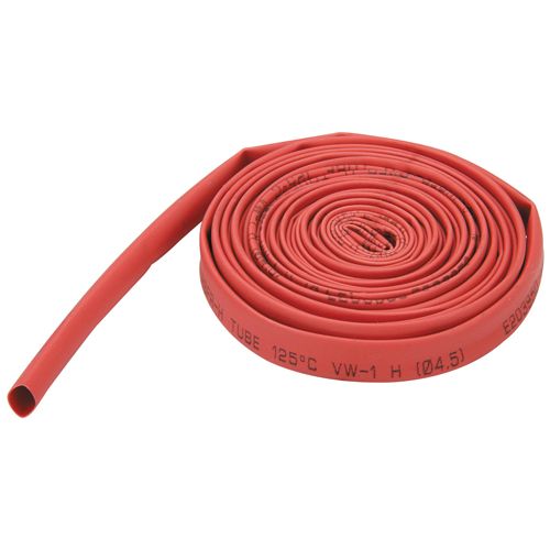Tubo retráctil rojo Chicago Electric de 11/64 pulg. x 8 pies - 66768