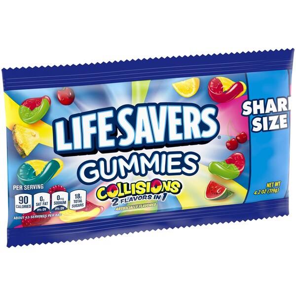 Salvavidas Colisiones Pouch Gummies 4.2 oz., Paquete de 90 - 278082