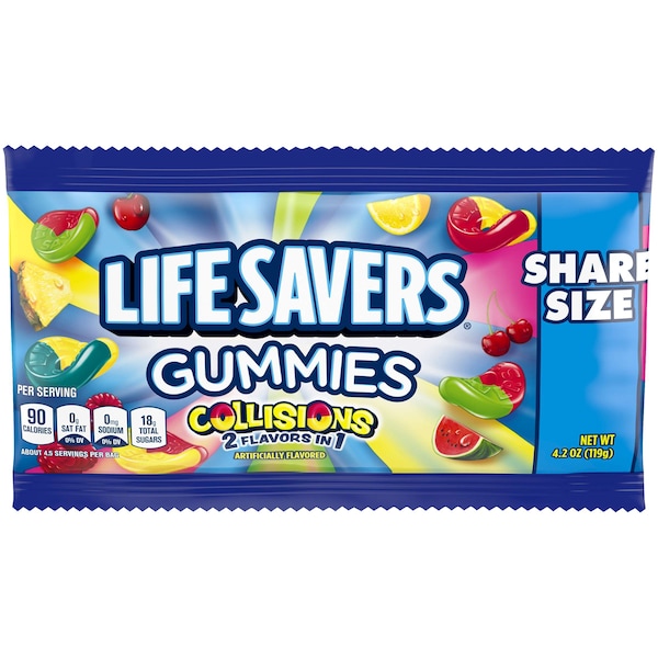 Salvavidas Colisiones Pouch Gummies 4.2 oz., Paquete de 90 - 278082