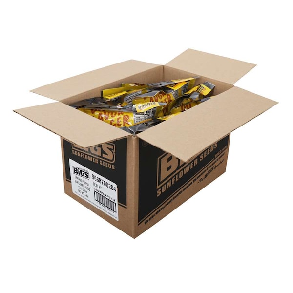 Semillas de Girasol Bigs Bigs con Sal Marina y Pimienta 5.35 oz, paquete de 12 - 9688700294