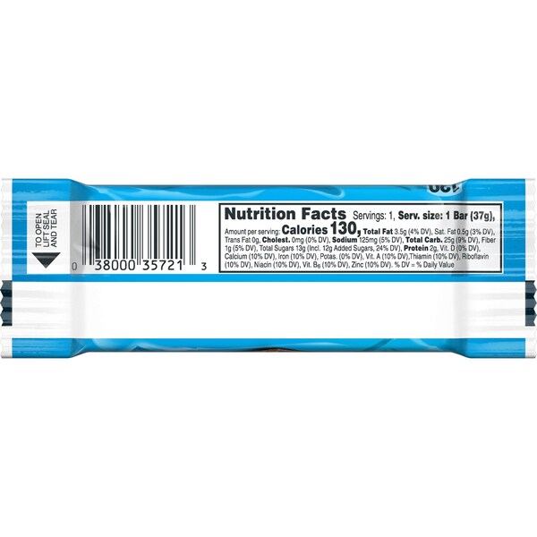Kellogg's Barra de Cereal Nutri-Grain Arándano 1.3 oz., Paquete de 48 - 3800035745