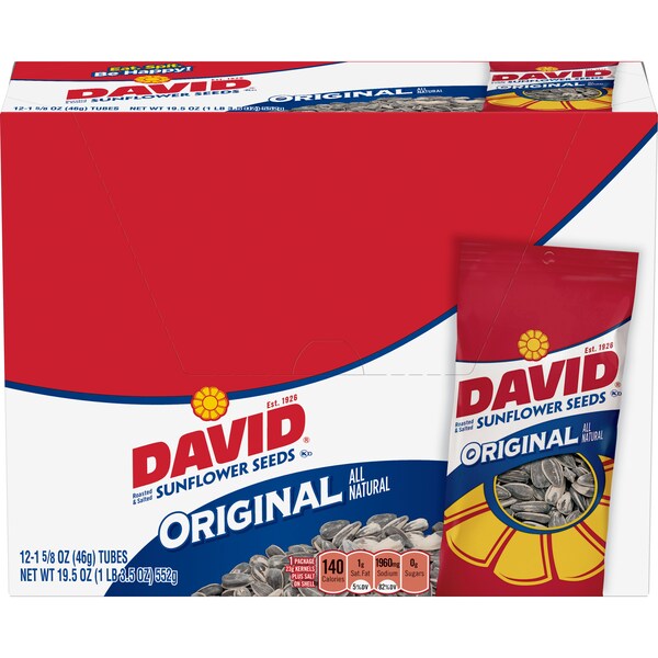 David David Original Tubos sin precio 1.625 oz., Paquete de 144 - 2620077234