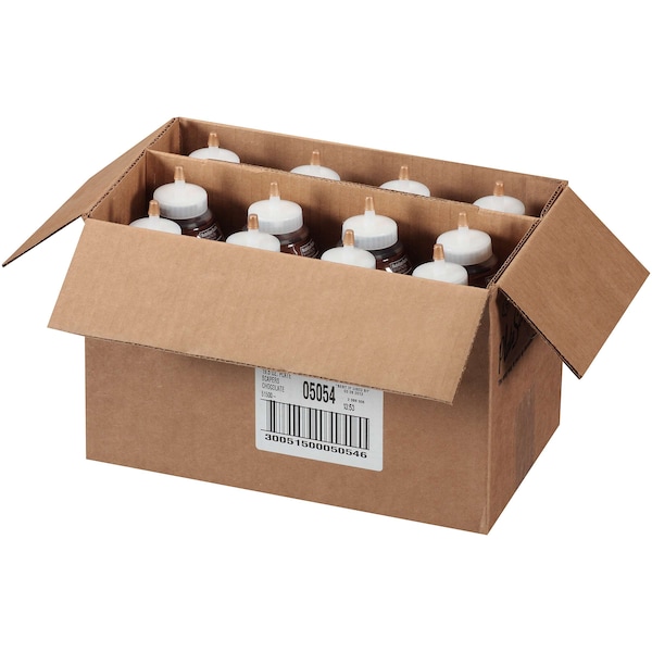 Placas de Chocolate Kosher Smuckers Smucker's Platescapers de 19.5 oz. Botella, PK12 - 5150005054.