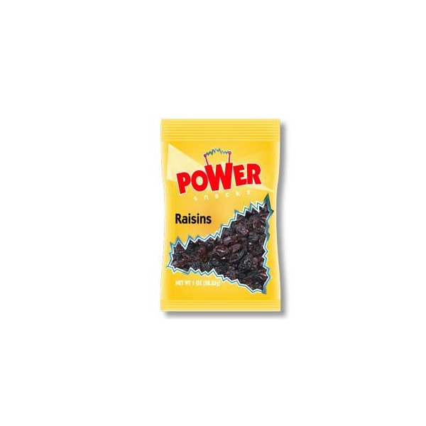 Bocadillos energéticos Pasas bocadillo energético 1 oz., PK150 - 7215510