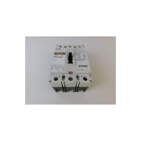 Eaton Molded Case Breakers MCCBs HFD 3P 175A 600V 50/60Hz 3Ph F Frame - HFDDC3175WF01