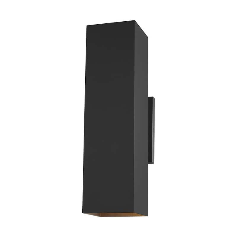 Generación de Iluminación Farol de Pared Exterior Grande Pohl de 2 Luces color Negro - 8831702-12