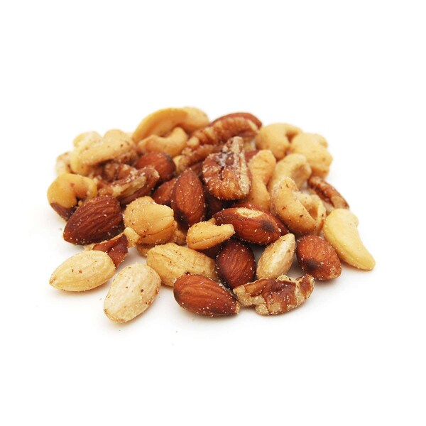 Nueces Extra Fancy Saladas y Tostadas Azar Azar sin Cacahuate Mezcla de 2 libras, paquete de 3 - 7116696