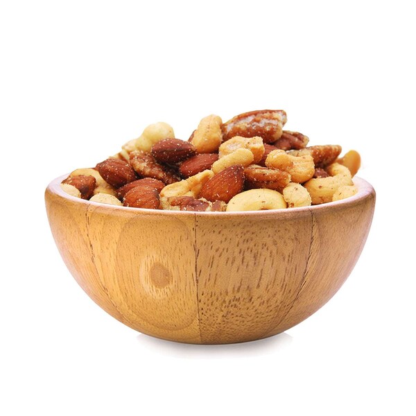 Nueces Extra Fancy Saladas y Tostadas Azar Azar sin Cacahuate Mezcla de 2 libras, paquete de 3 - 7116696