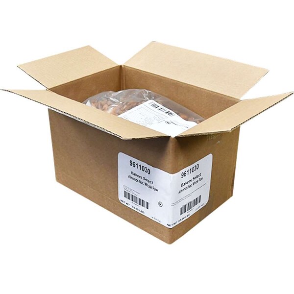 Bakers Select BS Almendras Naturales Enteras de 5lbs, Paquete de 2 - 9611030