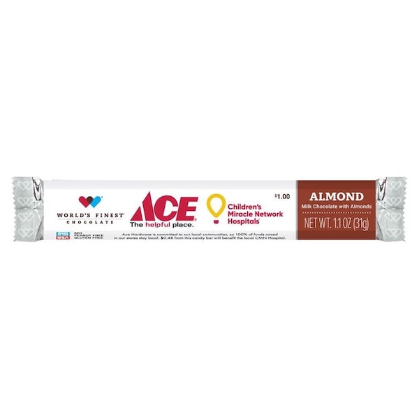 Barra de dulce de almendra de chocolate de la mejor calidad del mundo de 1.1 oz - RC1-10011