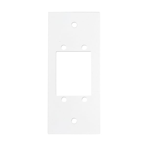 Hubbell Wiring Device-Kellems Sub-Plate, 1 Gang, Steel - S1R8CSPC