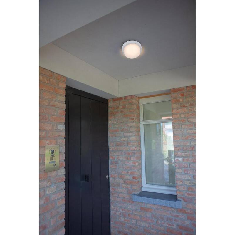 Lámpara de Pared LUTEC Coastal Norfolk Blanco Integrada para Exteriores con LED - 6381601331