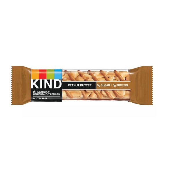Barra de bocadillo de leche con chocolate y mantequilla de cacahuate Kind 1.4 oz - 722280