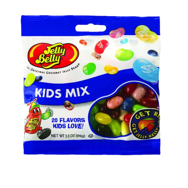 Jelly Belly Jelly Belly Kids Mix 20 sabores caramelos de gelatina 3.5 oz - 66938