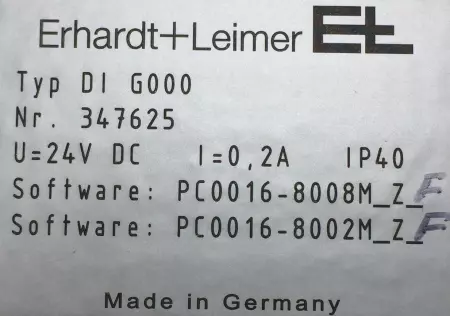 Erhardt+Leimer IP Ethernet Module DI-G000