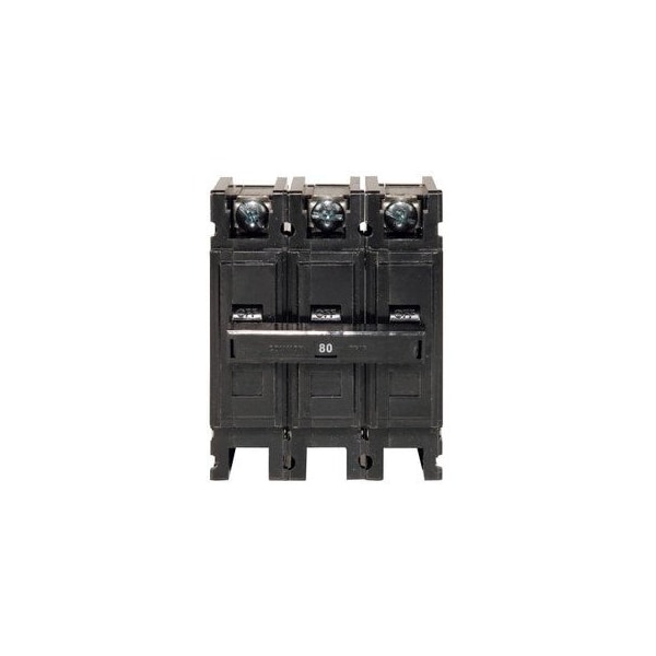 Eaton Miniature Circuit Breakers MCBs QC 3P 80A 240V 50/60Hz 3Ph - QC3080HT