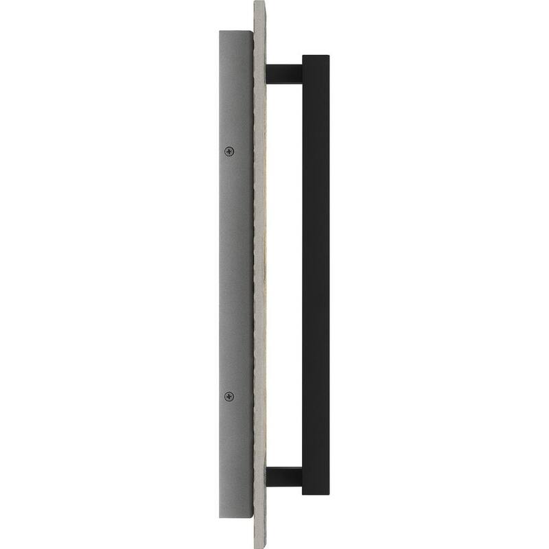 Lámpara de Pared de Exterior LED Quoizel Tate 8 pulgadas en Negro Tierra - TTE8308EK