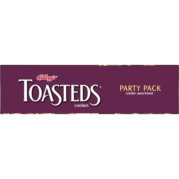 Paquete de fiesta Toasted Medley Crackers de Keebler Keebler 12 oz. Pack, PK12 - 3010026351