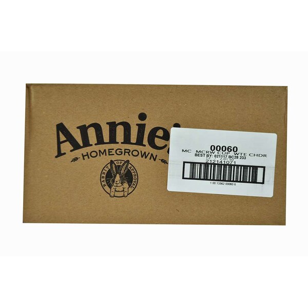 Macarrones con Queso Blanco de Annie's Annie's, taza de 2.01 oz., paquete de 12 - 13562-00060.