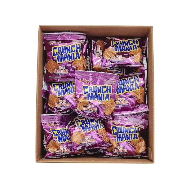 Kellogg's Kellogg's Crunch Mania Bocaditos de Tostadas Francesas 1.76 oz., paquete de 100 - 3800024520