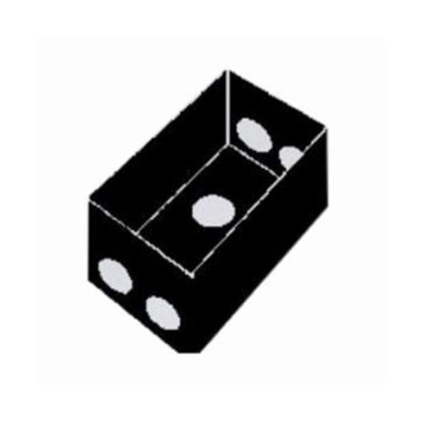 Mulberry Electrical Box, 18 cu in, Outlet Box Type, 1 Gang, Aluminum, Rectangular Shape - 30213