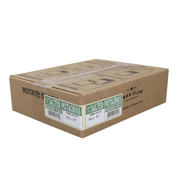 Club de Bocadillos Century Snacks Premium Pack Pistaches Salados 2.25 oz., paquete de 6 - 1721110