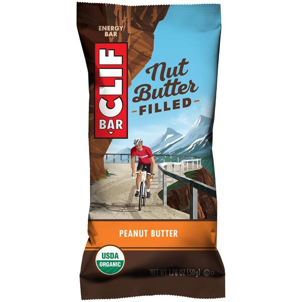 Clif Bar Clif Nut Butter Filled Bar Peanut Butter, PK144 - 168003 

Barra de mantequilla de nuez Clif Bar rellena de mantequilla de cacahuate, PK144 - 168003