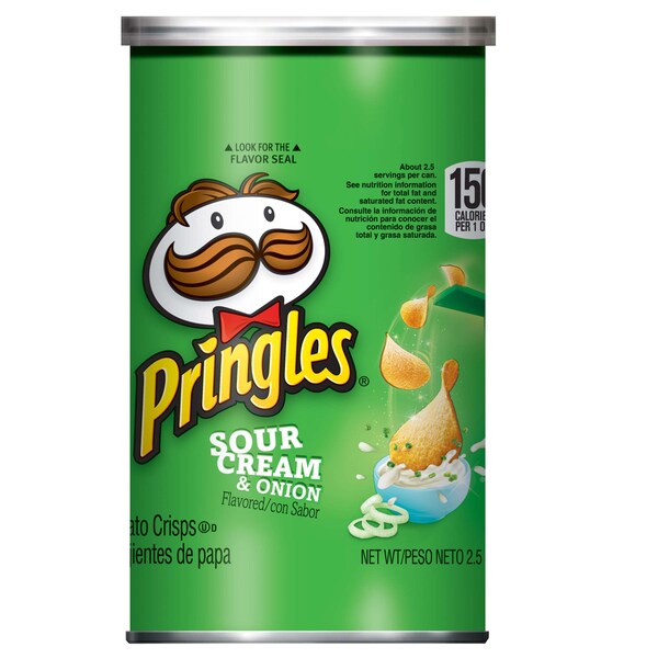 Pringles Pringles Agarra y Llévate Mezcla de Papas Fritas en Barco, Paquete de 48 - 3800013463