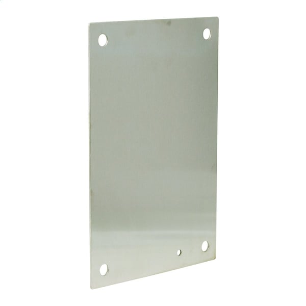 Wiegmann Back Panel, 1 in. H x 19 in. W, Stainless Steel - NP2016SS