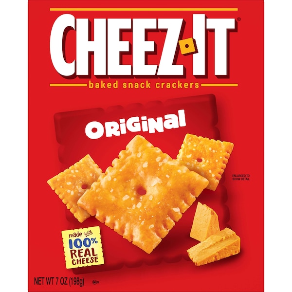 Cheez-It Galletas Originales Cheez-It 7 oz., Paquete de 12 - 2410070562