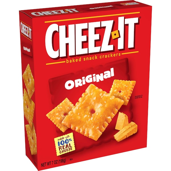 Cheez-It Galletas Originales Cheez-It 7 oz., Paquete de 12 - 2410070562