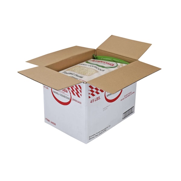 Savor Imports - Couscous Israelí Tostado de 5 lbs, paquete de 4 - 34426