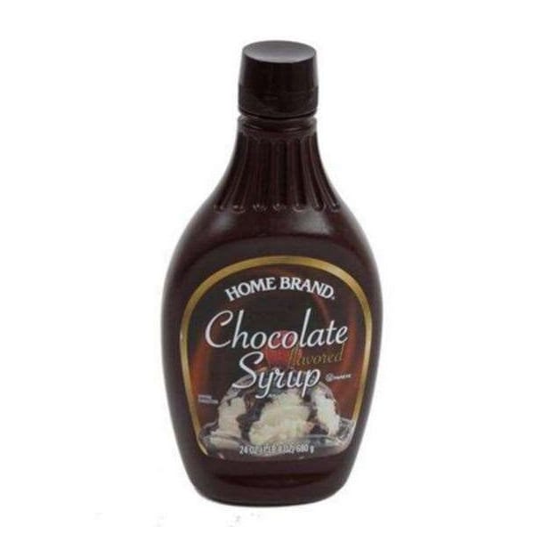 Marca de casa 24 oz. Jarabe sabor Chocolate- Marca de casa, Paquete de 12 - 67T156T1427