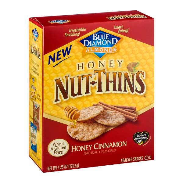 Almohadillas de Nueces y Canela con Miel Blue Diamond Blue Diamond 4.25 oz., Paquete de 12 - 10997.