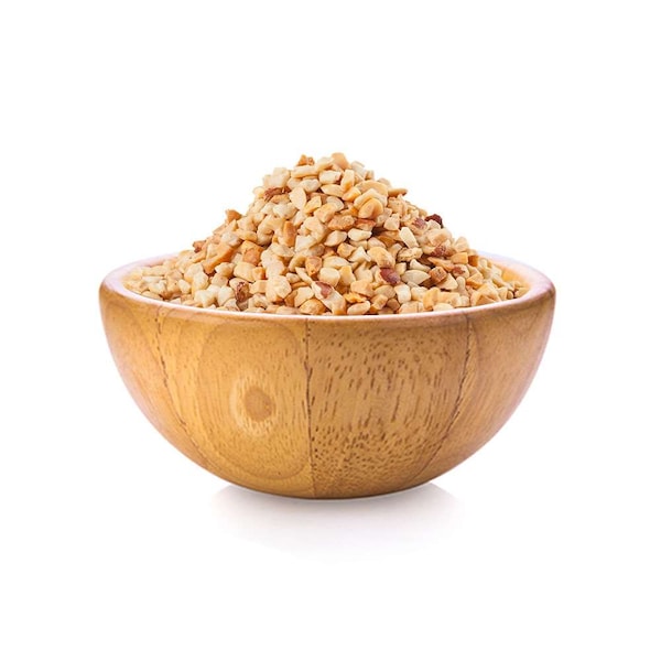 Cacahuates Azar Azar Tostados al Seco en Gránulos sin Sal para Espolvorear 2 lbs Bolsa, Paquete de 3 - 7115996.