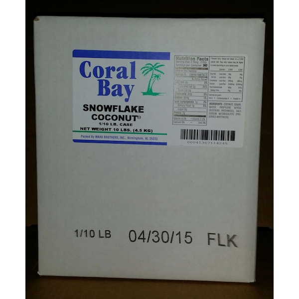 Coral Bay Coco Snowflake 10lbs - CB003