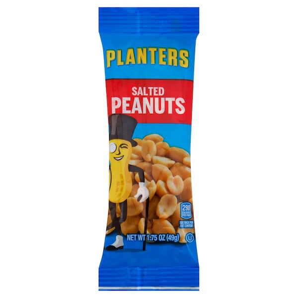 Planters Maní Salado 1.75 oz. Tubo, Paquete de 48 - 10029000077086