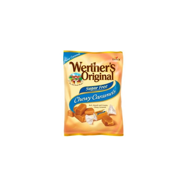 Caramelo masticable sin azúcar Werther's Original de Green Rabbit Holdings, 1.46 oz, 12 piezas - 30200005
