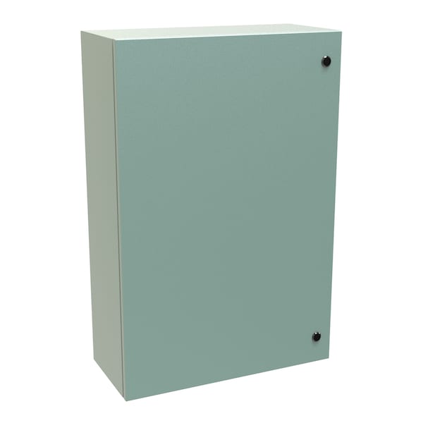 Hammond Steel Electrical Enclosures, 36 in H, 10 in D, 24 in W, NEMA 4, Hinged - EN4SD362410GY