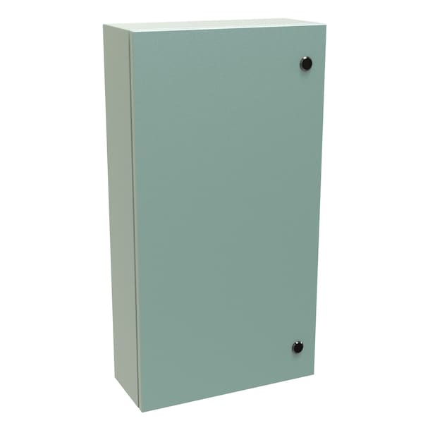Hammond Steel Electrical Enclosures, 30 in H, 6 in D, 16 in W, NEMA 4, Hinged - EN4SD30166GY