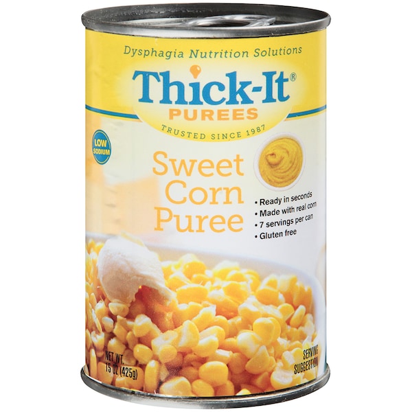 Espese-Eso Caliente y Sirva Puré de Maíz sin Gluten y Dulce en 15 oz., Paquete de 12 - H304-F8800