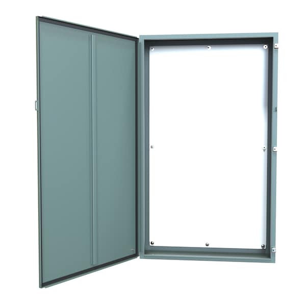 Hammond Steel Electrical Enclosures, 60 in H, 10 in D, 36 in W, NEMA 12, Hinged - 1418T10