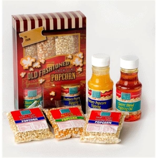 Conjunto de regalo de palomitas de maíz completo al estilo antiguo de Wabash Valley Farms 45061 - 45061DS