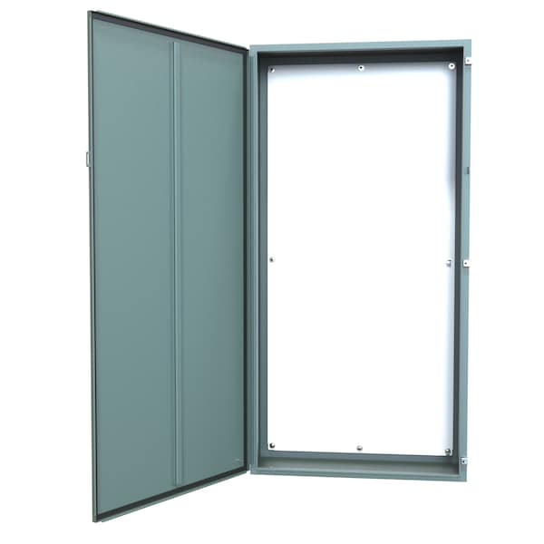 Hammond Steel Electrical Enclosures, 72 in H, 12 in D, 36 in W, NEMA 12, Hinged - 1418V12