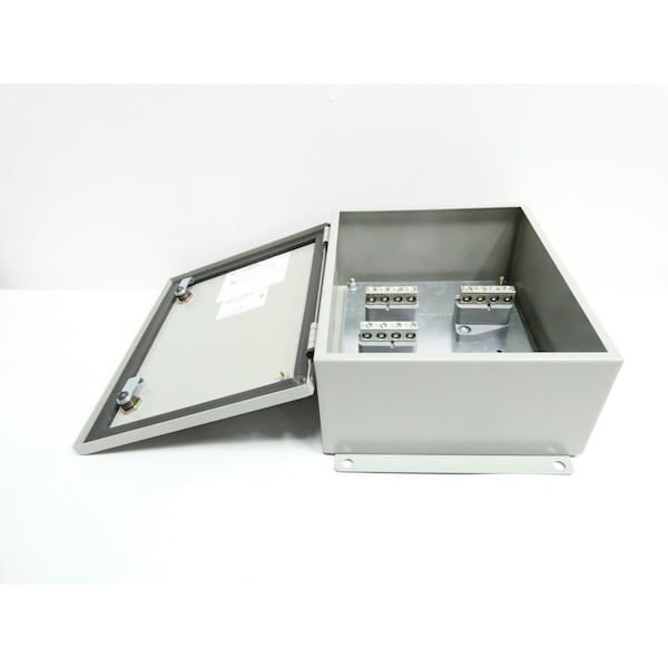 Bel Steel Electrical Enclosures, 12 in H, 5 in D, 10 in W, NEMA 4, 12 - FB103