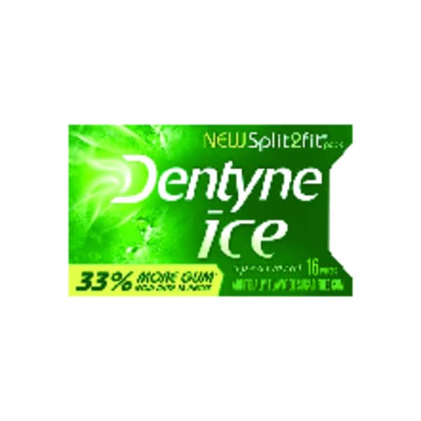 Chiclets Dentyne Ice Sin Azúcar Sabor Menta 16 pz, 16pz - 551532