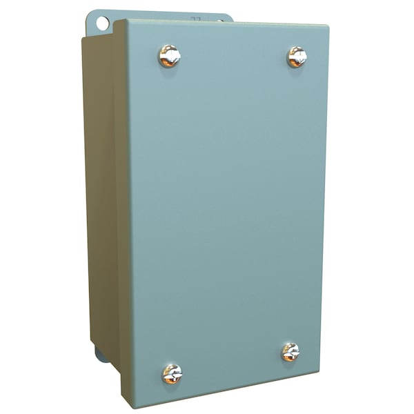Hammond Steel Electrical Enclosures, 5-3/4 in H, 2-3/4 in D, 3-1/4 in W, NEMA 12, Lift Off - 1436B