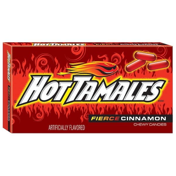 Mike & Ike Hot Tamales Caramelo masticable de canela 5 oz - 674401