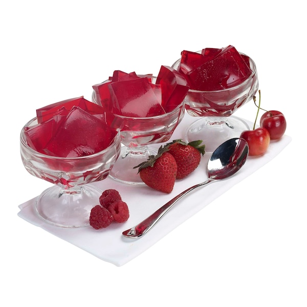 Compañero de chefs Gelatina Roja de Fresa/Cereza/Frambuesa Roja Surtida, 24 oz., Paquete de 12 - 53633